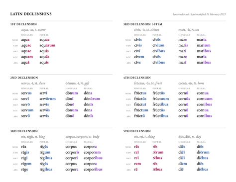 ns latin|declinacion ns en latin.